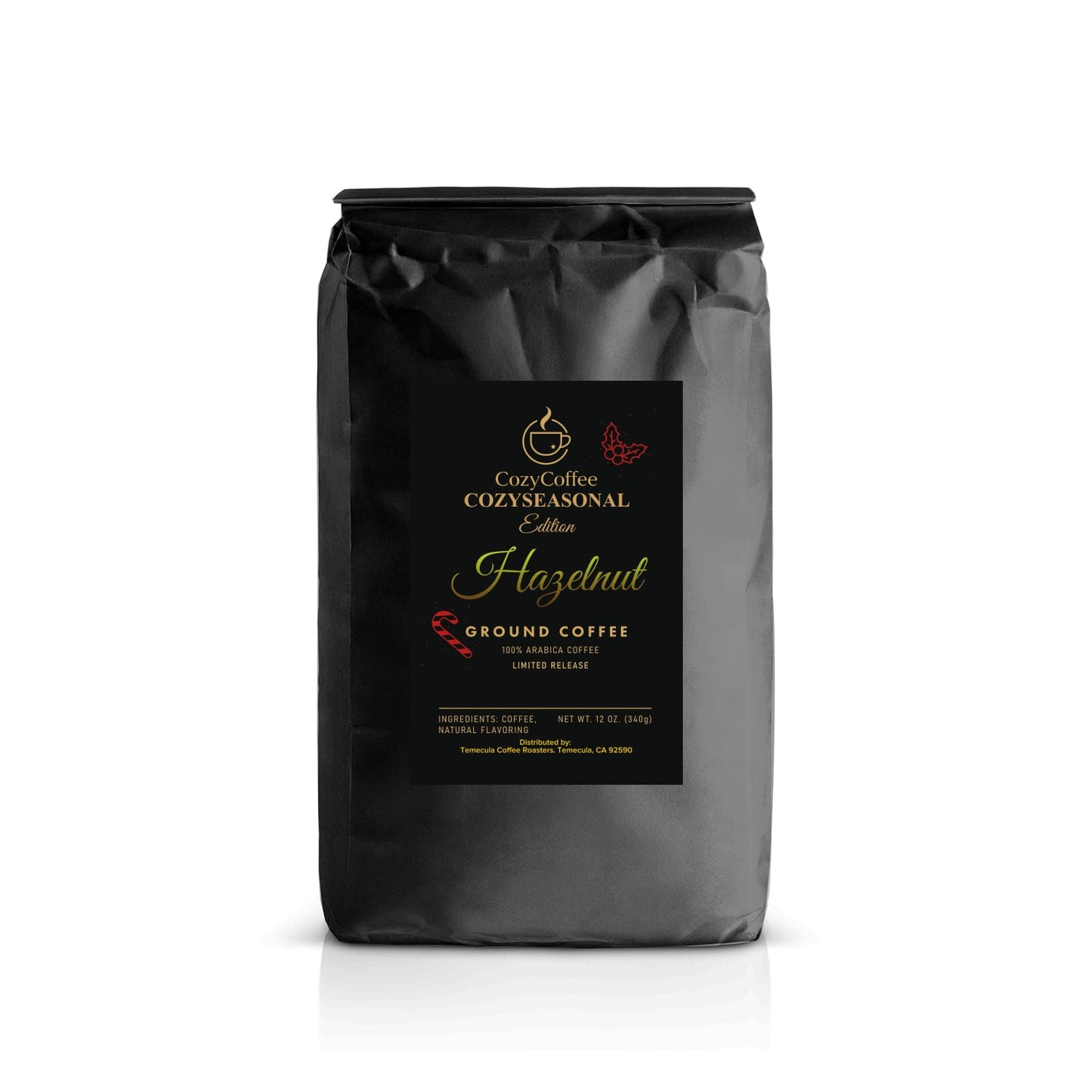 CozyCoffee: CozySeasonal Hazelnut Edition (Ground Coffee)