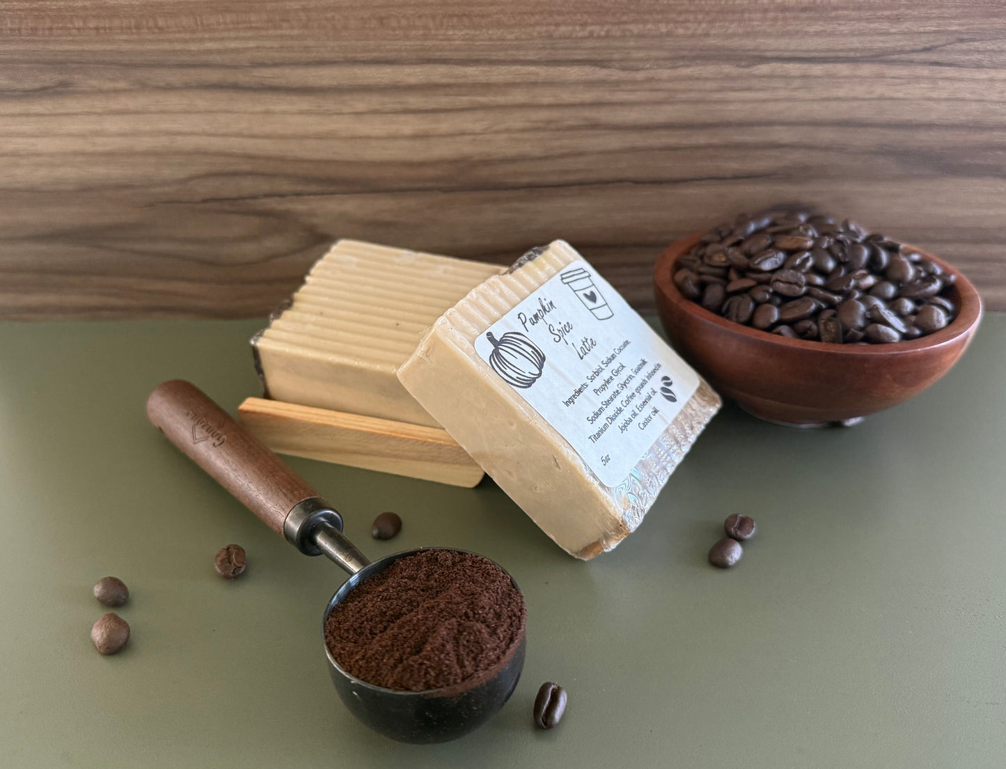 CozyCoffee Pumpkin Spice Latte Soap Bar