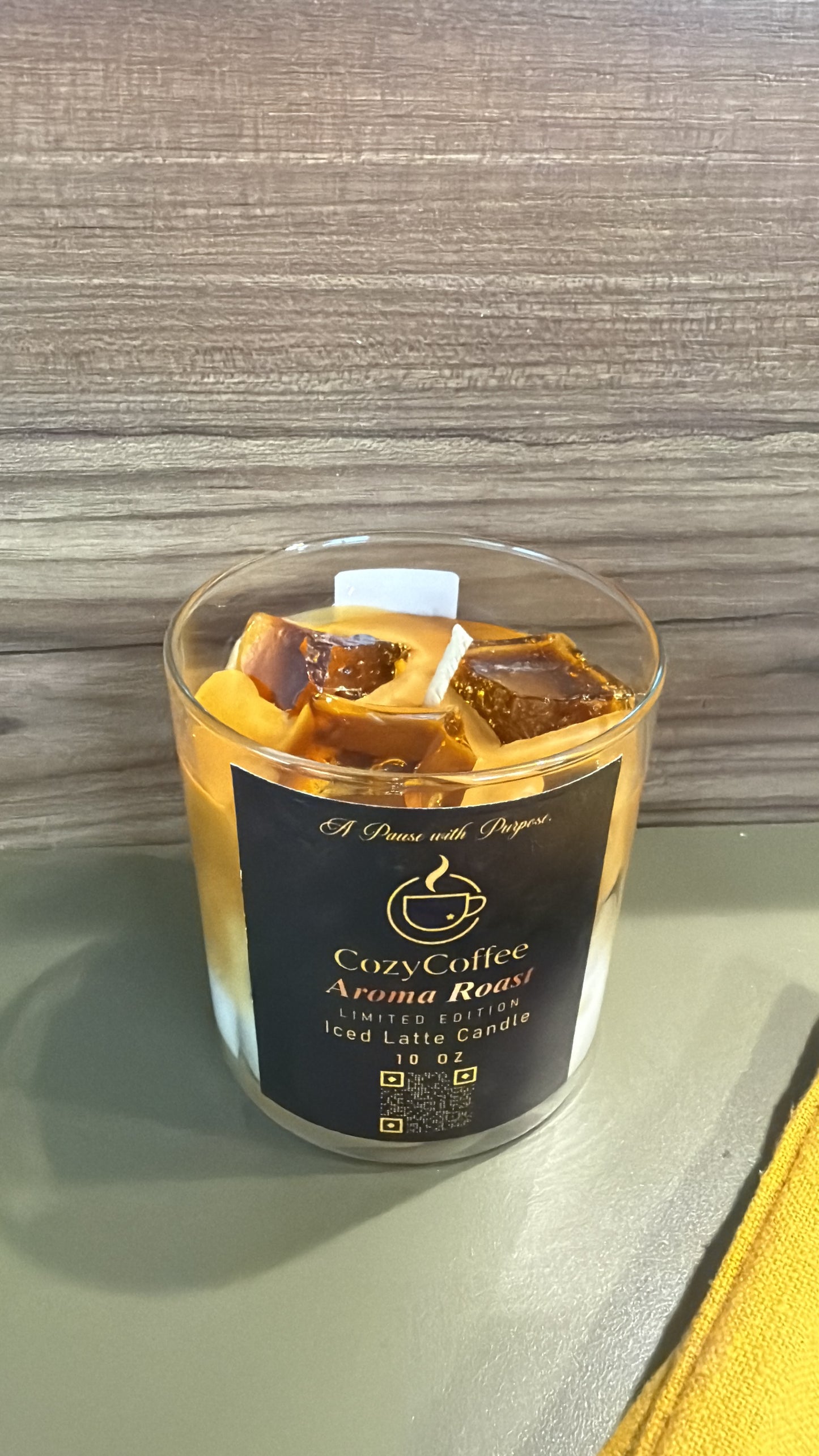 CozyCoffee Aroma Roast Iced Latte candle