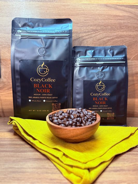CozyCoffee Black Noir Medium Dark Roast